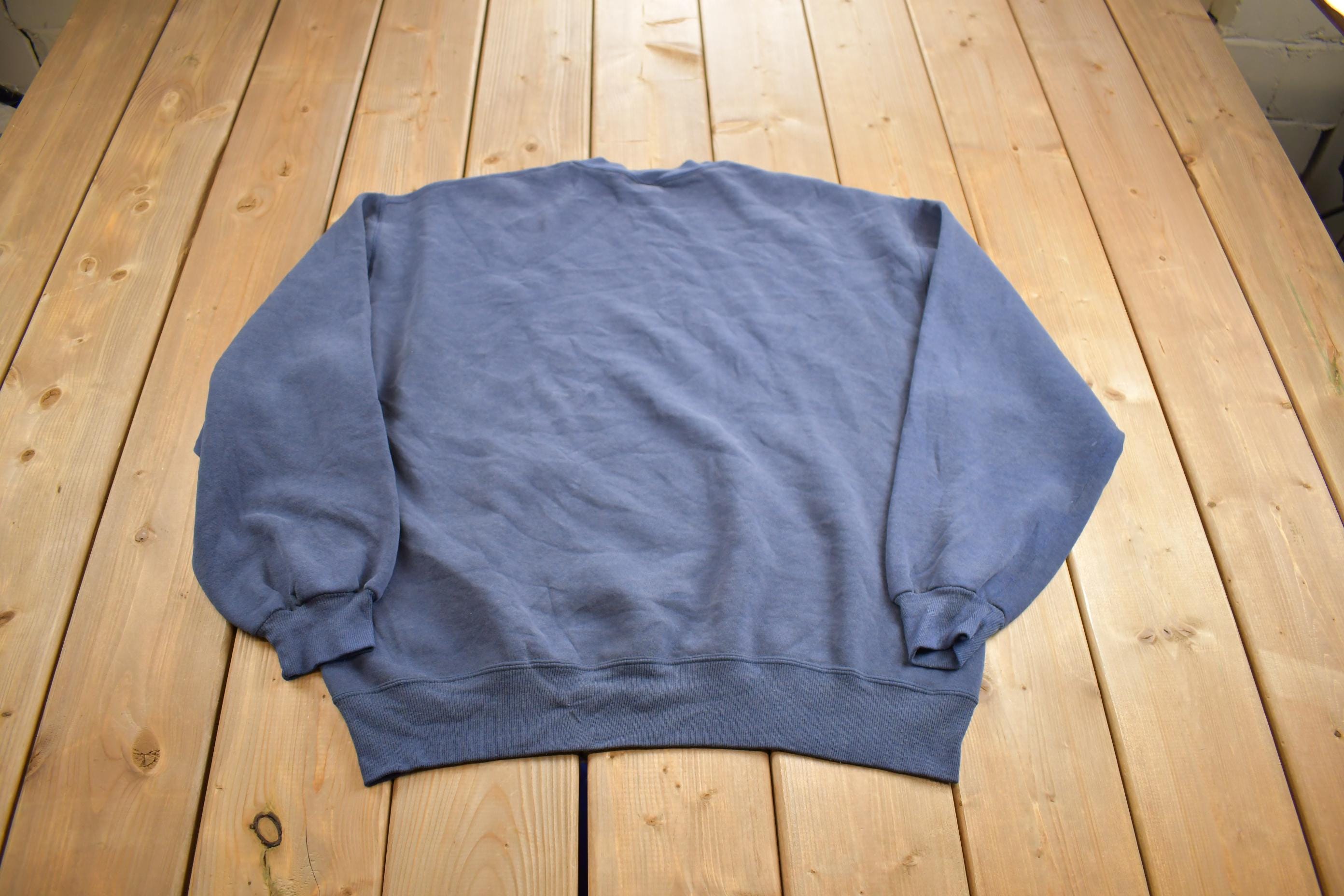 Vintage 1990s Blank Russell Athletic Crewneck Sweatshirt Made In USA
