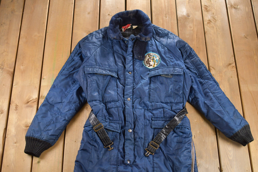 Vintage 1970s Walls Blizzard Pruf Insulated Jumpsuit