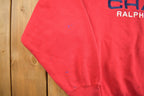 Vintage 1990s Chaps Ralph Lauren Spell Out Crewneck Sweatshirt