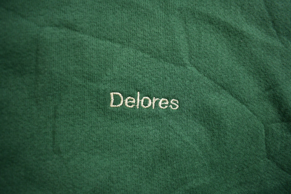 Vintage 1980s Queensboro Delores Embroidered Crewneck Sweatshirt Made In USA