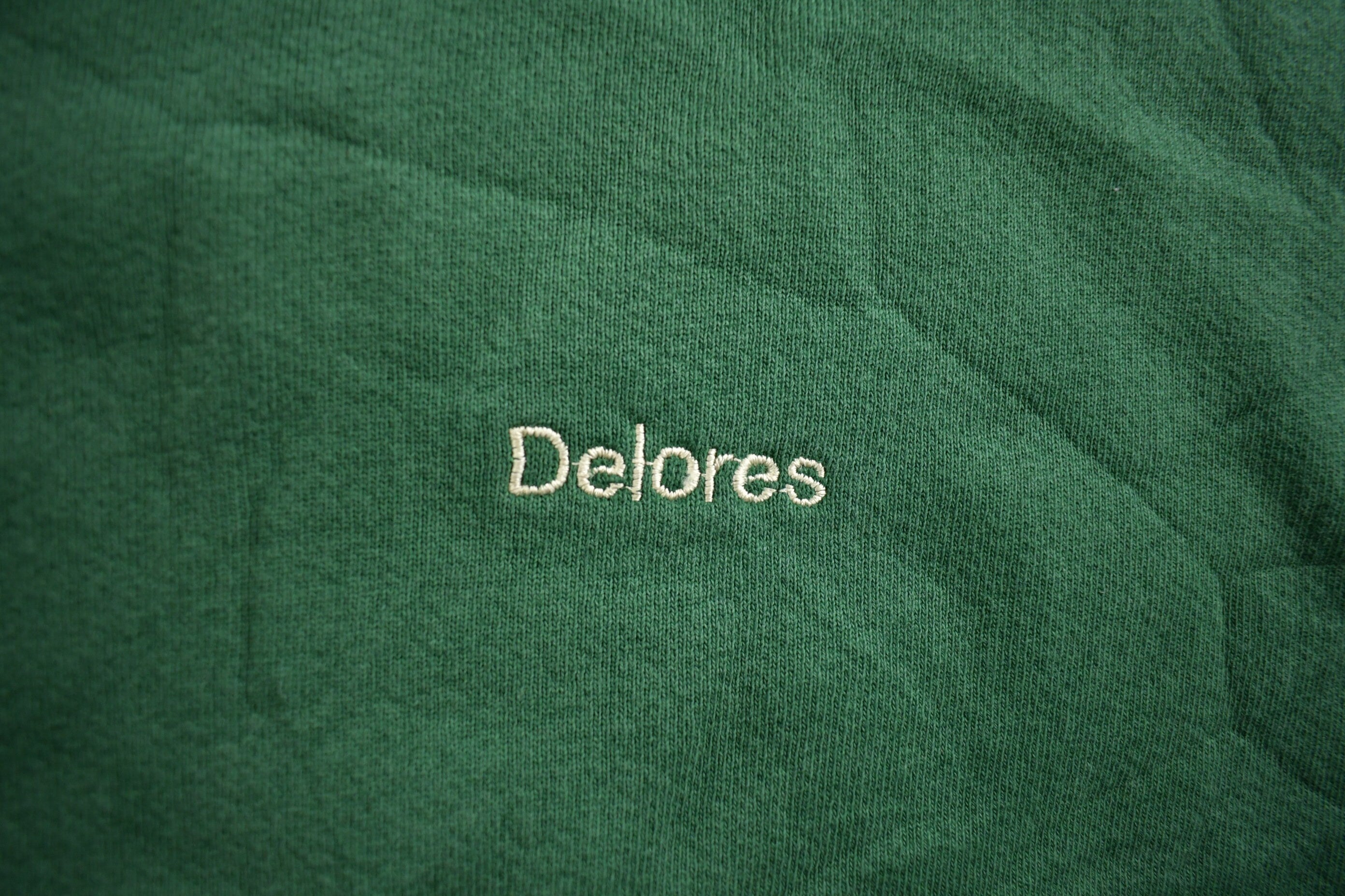Vintage 1980s Queensboro Delores Embroidered Crewneck Sweatshirt Made In USA