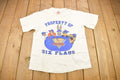 Vintage 1992 Looney Tunes Property Of Six Flags Graphic T Shirt