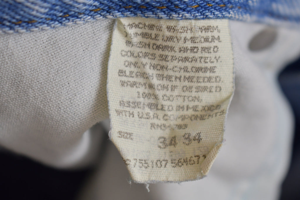 Vintage 1990s Riders Light Wash Relaxed Fit Jeans Size 32 x 32.5