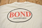 Vintage 1990s Bond Snowboards Graphic T Shirt