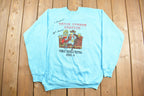 Vintage 1990s Bryon Illinois Turkey Testicle Festival Crewneck Sweatshirt