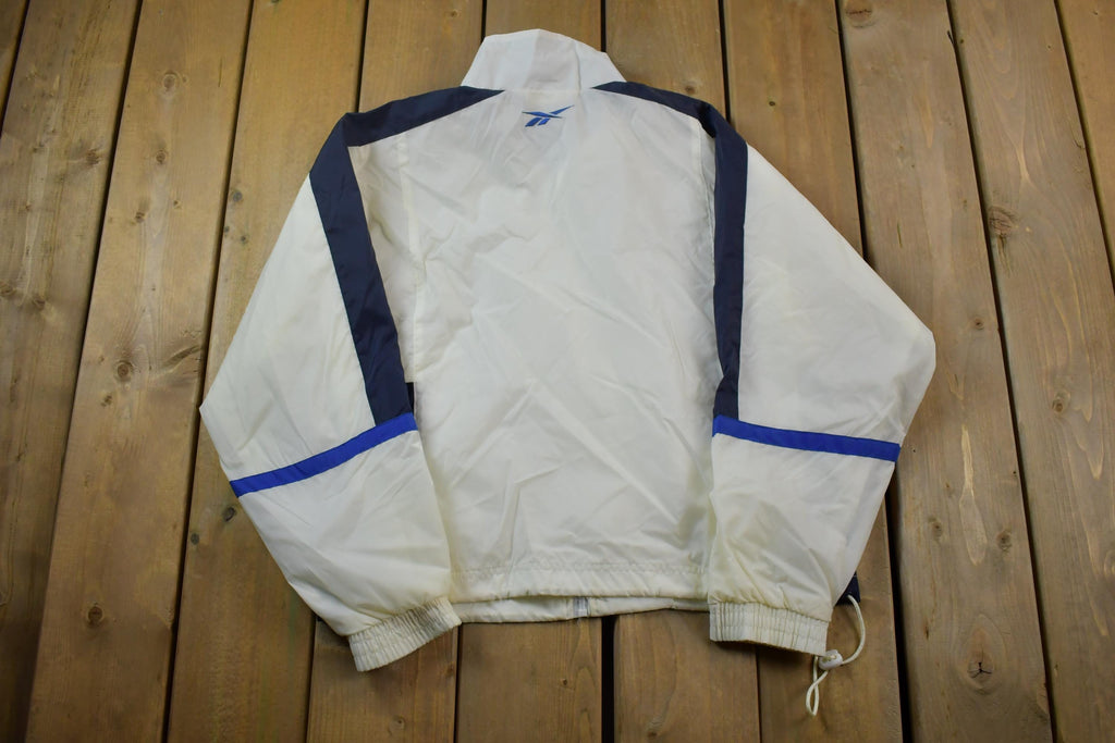 Vintage 1990s Reebok Windbreaker Full Zip Jacket