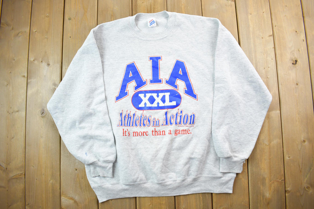 Vintage 1990s Athletes In Action Crewneck Sweatshirt