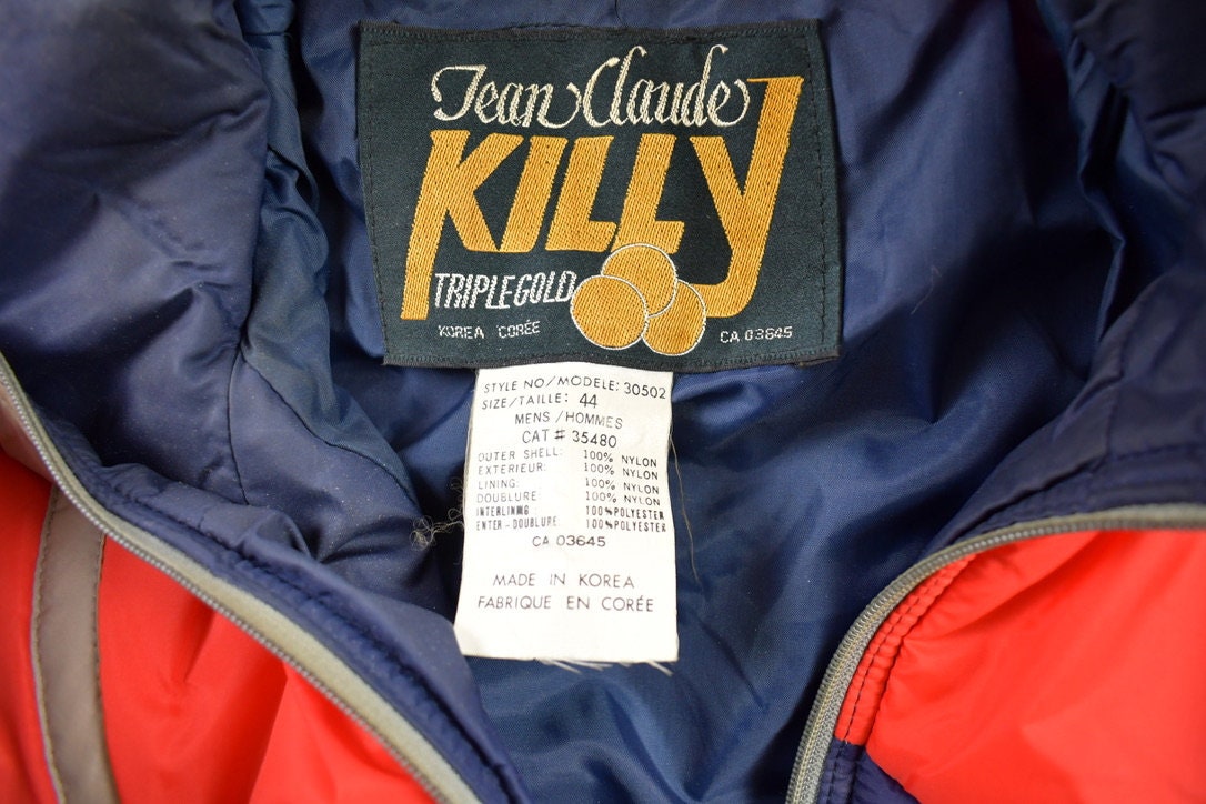 Vintage 1980s Jean Claude Killy Puffer Jacket