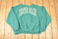 Vintage 1990s Notre Dame Embroidered University Crewneck Sweater Mens XXL