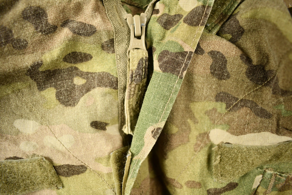 Vintage 2001 Military Camouflage Combat Jacket