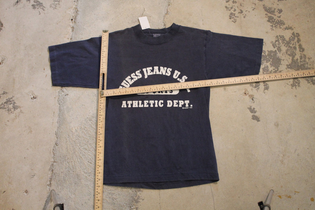 Vintage 1993 Guess Jeans Sports USA Graphic T Shirt