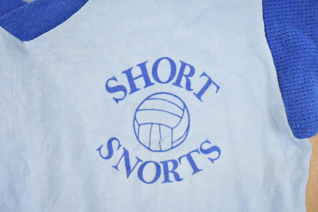 Vintage 1980s Short Snorts Souvenir Baseball T-Shirt Men's S