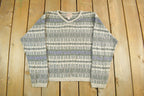 Vintage 1990s Woolrich Knit Sweater Womens Large