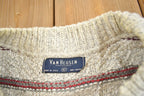 Vintage 1990s Van Heusen Knit Crewneck Sweater Made In USA