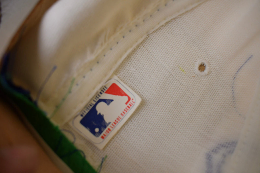 Vintage 1970s Brooklyn Dodgers MLB l Fitted Hat Size 7