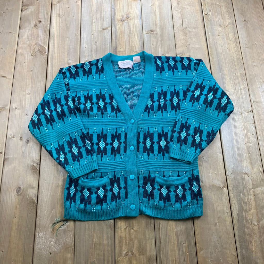 Vintage 90's Knitted Cardigan Sweater
