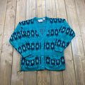 Vintage 90's Knitted Cardigan Sweater