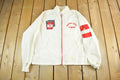 Vintage 1980s Nascar Winston Cup Windbreaker Zip Up Jacket Men's Large