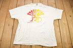 Vintage 1990s Wisconsin Firemen Graphic T Shirt