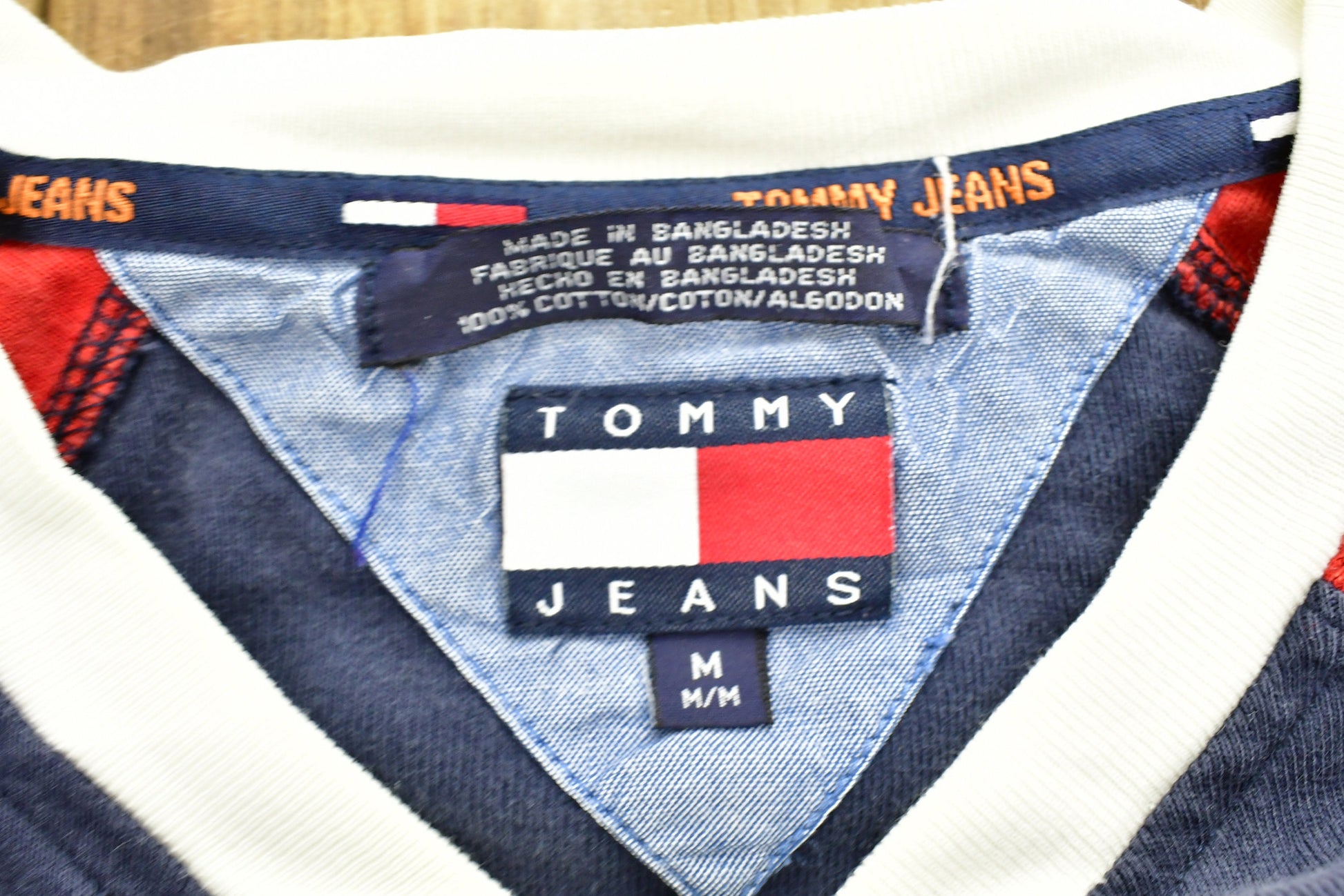 Vintage 1990s Tommy Hilfiger Tommy Jeans Embroidered Crewneck