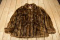 Vintage 1970s Irene Furs Brown Mink Fur Coat Made In Canada