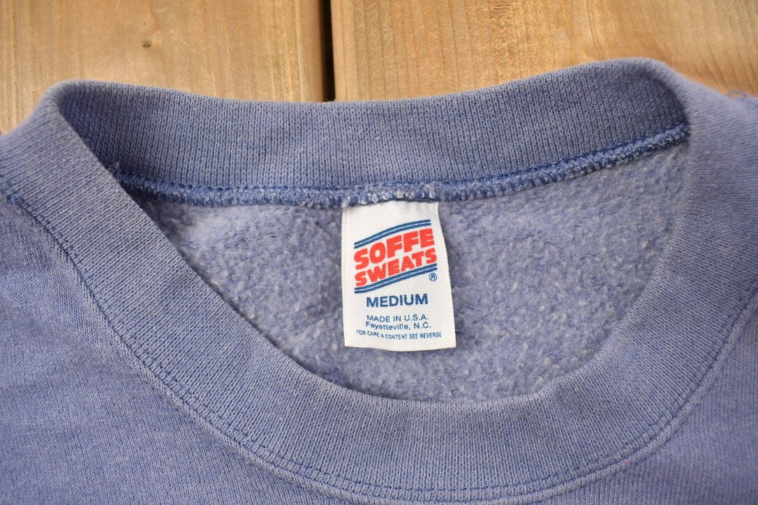 Vintage 1990s Myrtle Beach Travel Crewneck Sweatshirt / 90s Crewneck / Souvenir Sweater / Streetwear / Travel And Vacation