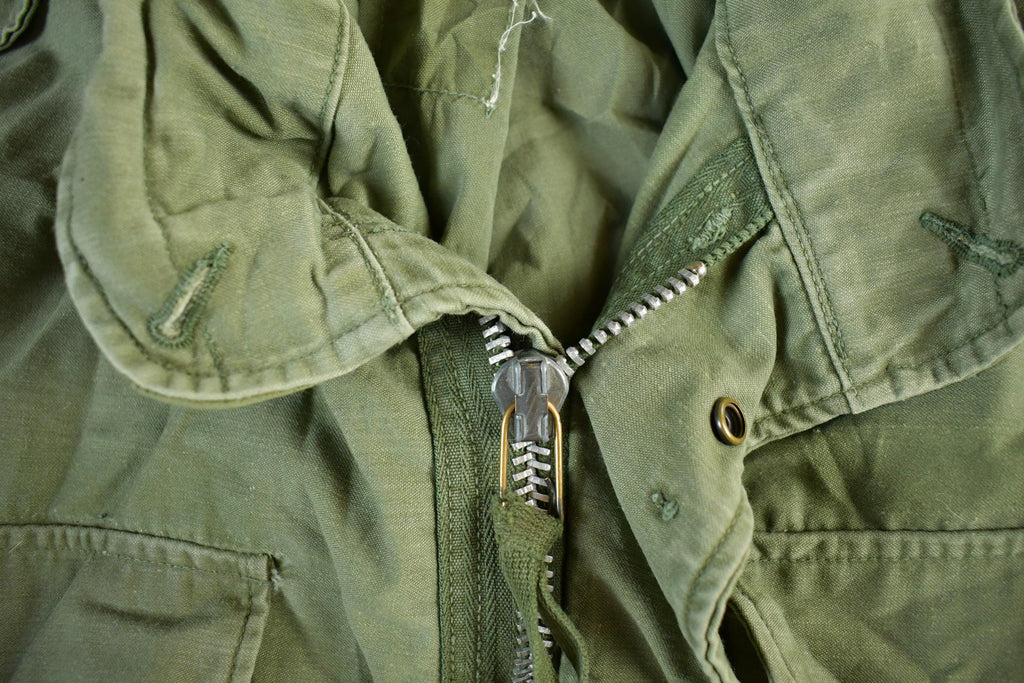 Vintage 1960s Military Field Coat Men's Large