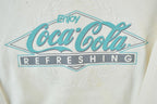 Vintage 1990s Coca Cola Crewneck Sweatshirt Made In USA