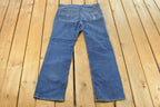 Vintage 1970s Levi's Orange Tab Bell Bottom Flare Denim Jeans Men's 35 x 31