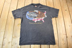 Vintage 1990s Harley's-R-U.S. Harley Davidson Lewiston Maine T-Shirt