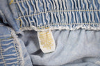 Vintage 1990s Denim Skirt & Shirt Set Size 7