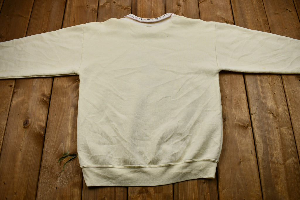 Vintage 1990s Great Grandmas are Special Embroidered Collared Sweatshirt