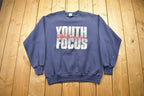 Vintage 1990s Herberger's Youth Focus Crewneck Sweater