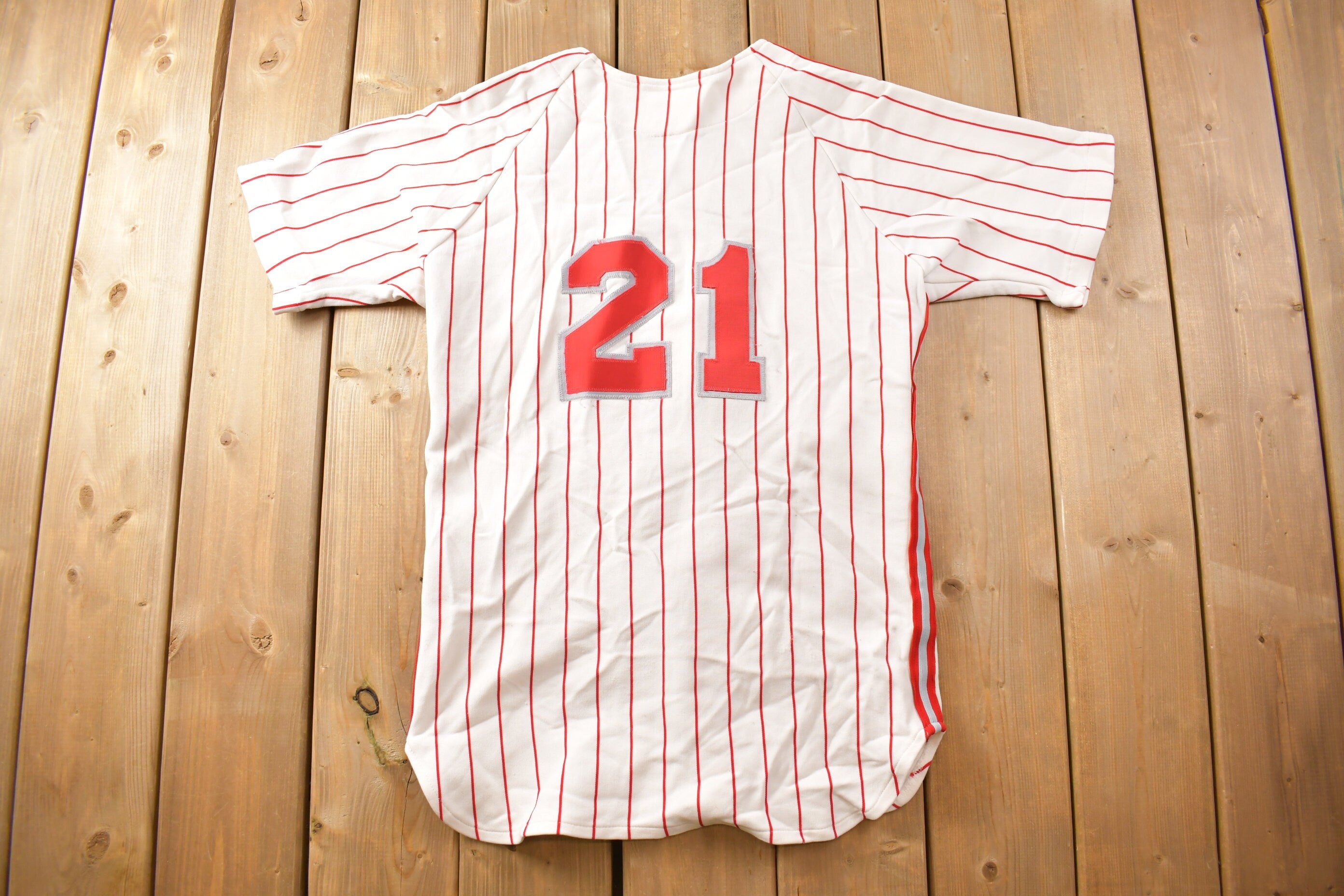 Vintage 1980's Trojans Baseball Jersey