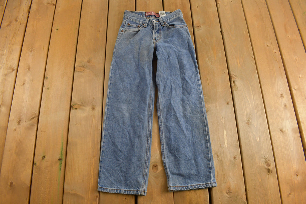 Vintage 1990s Youth Levi's 550s Jeans Size 24 x 24.5