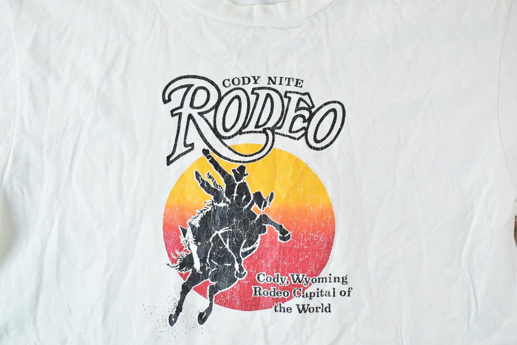 Vintage 1990s Cody Night Rodeo Souvenir T-Shirt