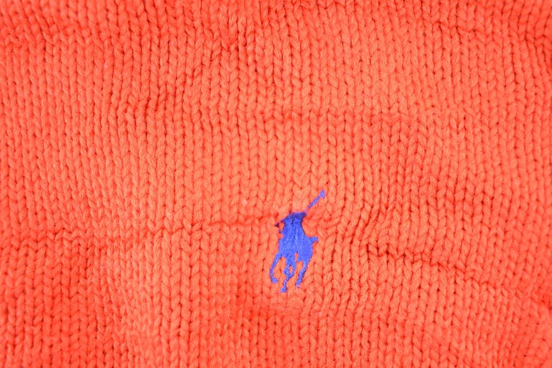 Vintage 1990s Polo By Ralph Lauren Knit Crewneck Sweater Mens XL