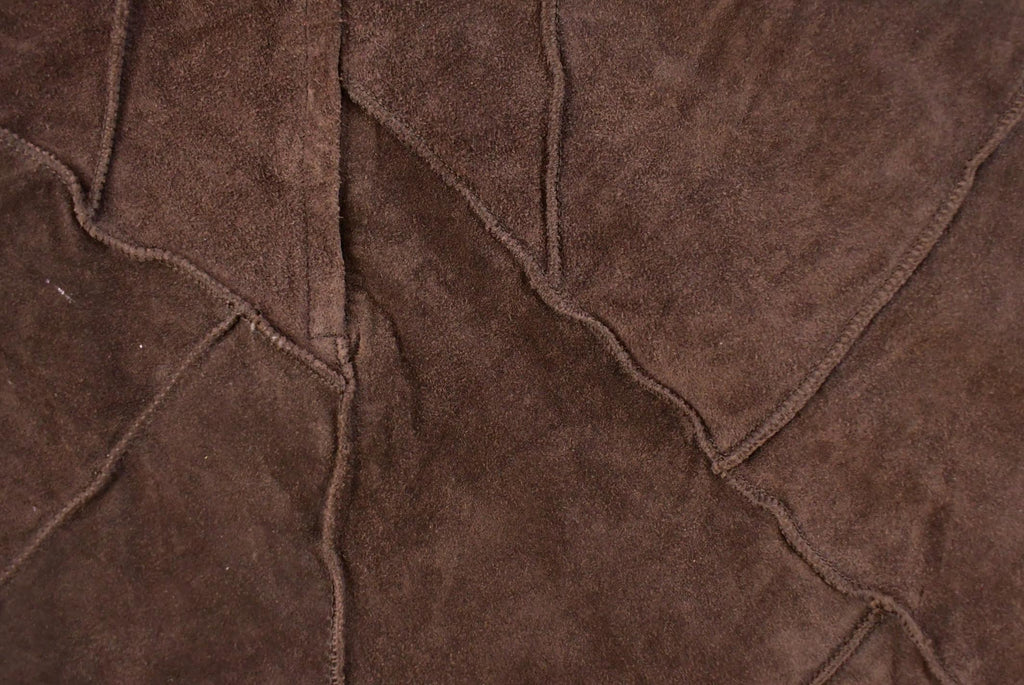 Vintage 1990s Guess Leather Suede Skirt Women's 1