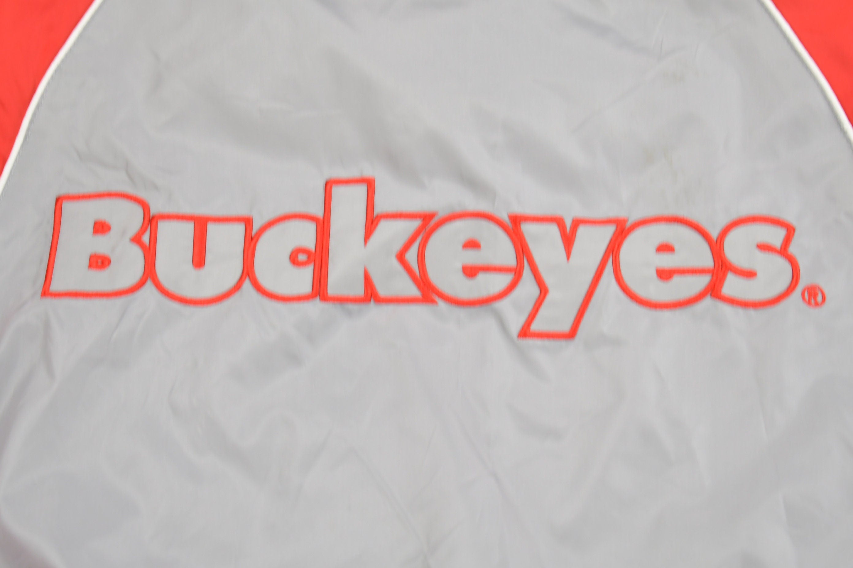 Vintage 1990s Ohio State University Buckeyes Collegiate Pullover Windbreaker