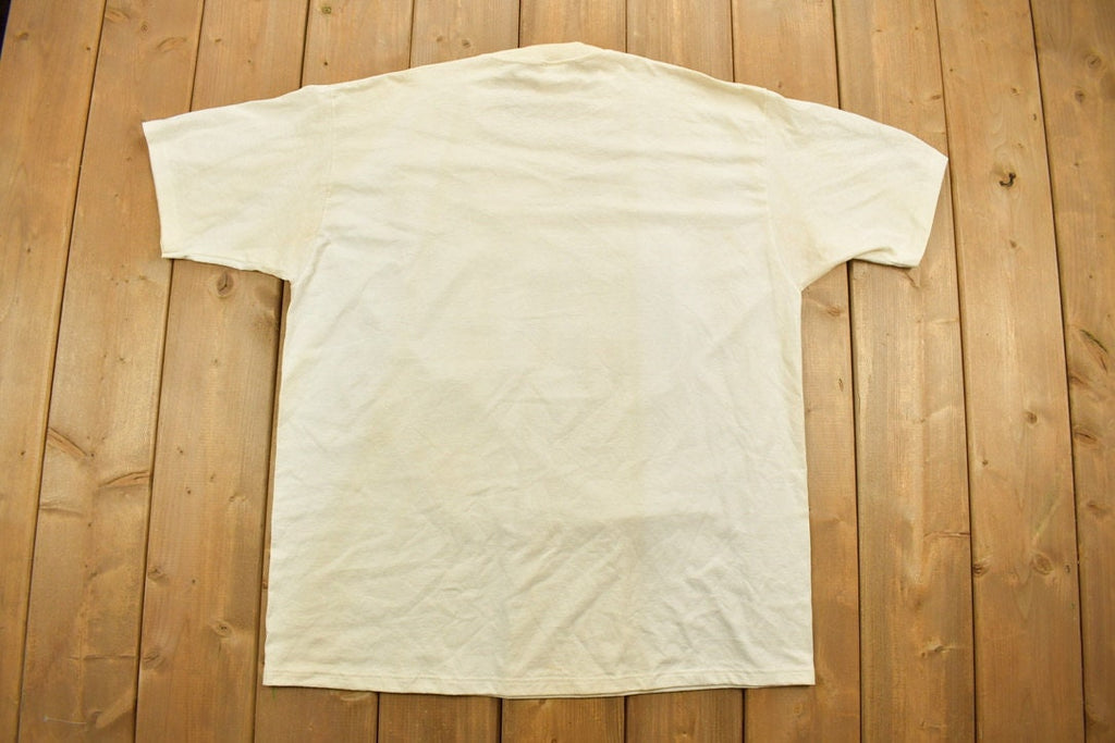 Vintage 1990s Cute Cat Theme Graphic T-Shirt