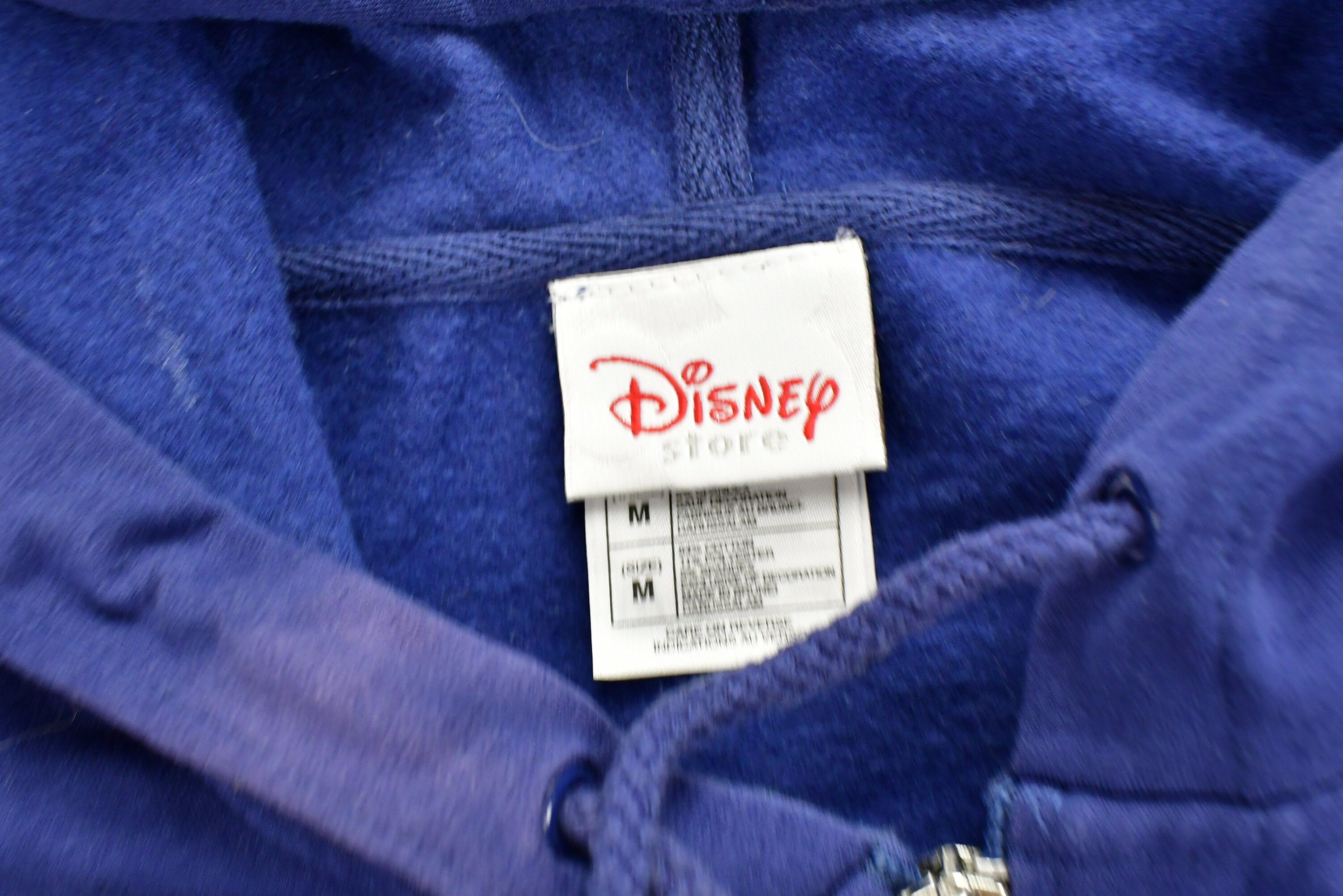 Vintage 1990s Eeyore Full Zip Hoodie