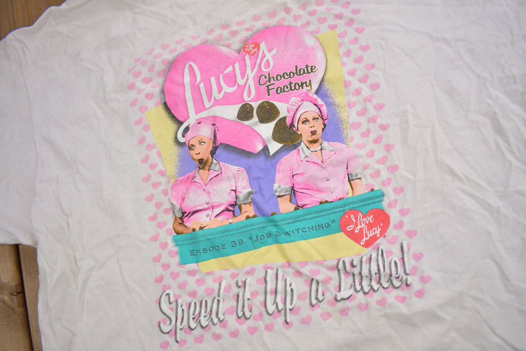 Vintage 2002 I Love Lucy Graphic T Shirt