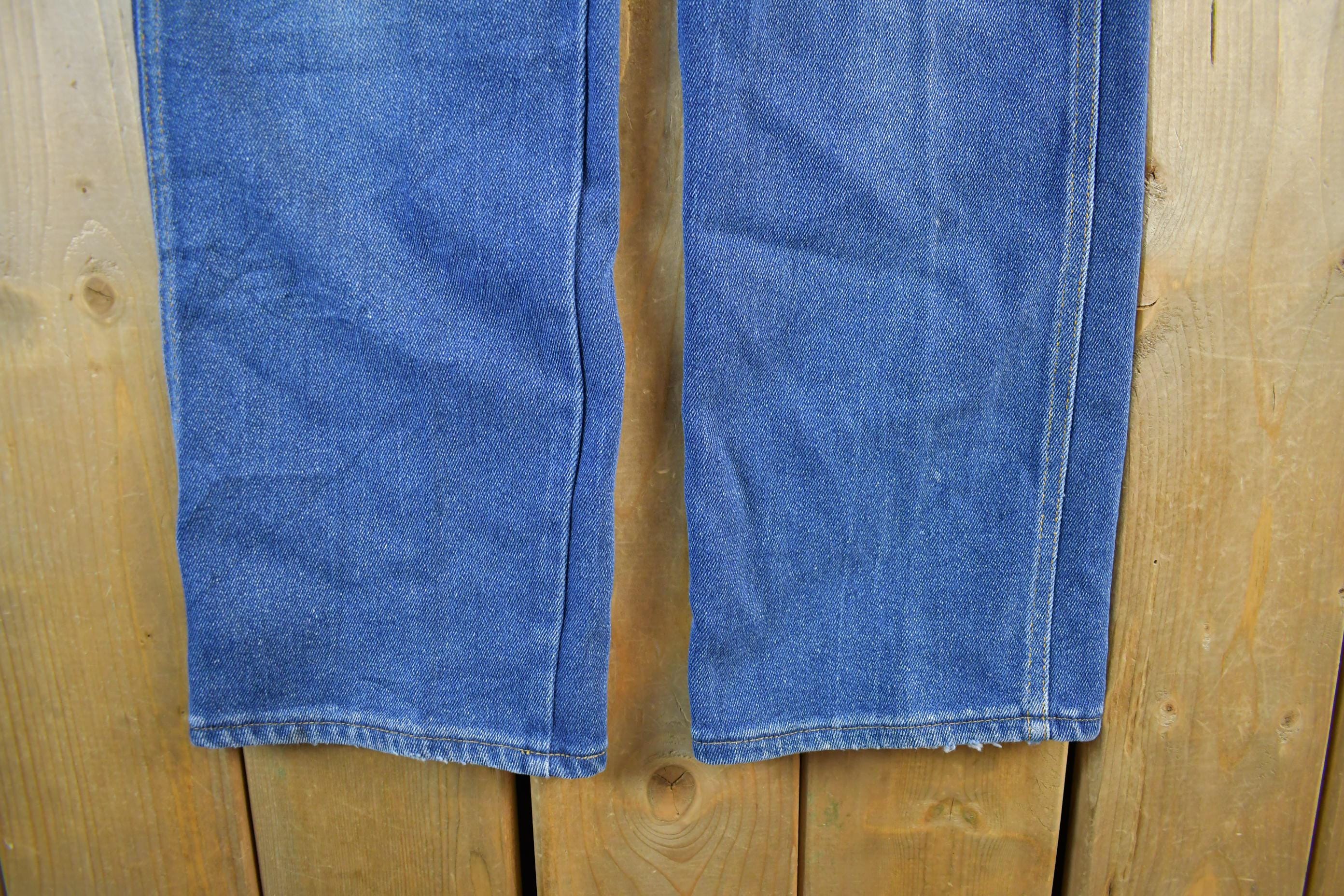 Vintage 1980s Lee Distressed Denim Jeans Men's 31 x 27.5