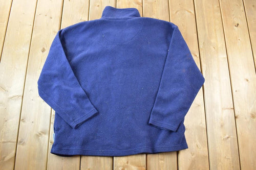 Vintage 1990s Eeyore Disney Fleece Sweater / Vintage Sweatshirt / Vintage Disney / Mickey / Embroidered / Made In USA