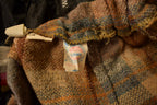 Vintage 1970s Rrrruss Plaid Skirt Size 28x28
