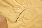 Vintage 1980s Sportswear Blank Beige Windbreaker Jacket