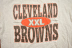Vintage 1990s Cleveland Browns Champion NFL Graphic T-Shirt