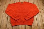 Vintage 90s American Eagle Outfitters Red Knit Sweater