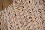 Vintage 1980s Ruffle Collar Button Up Shirt