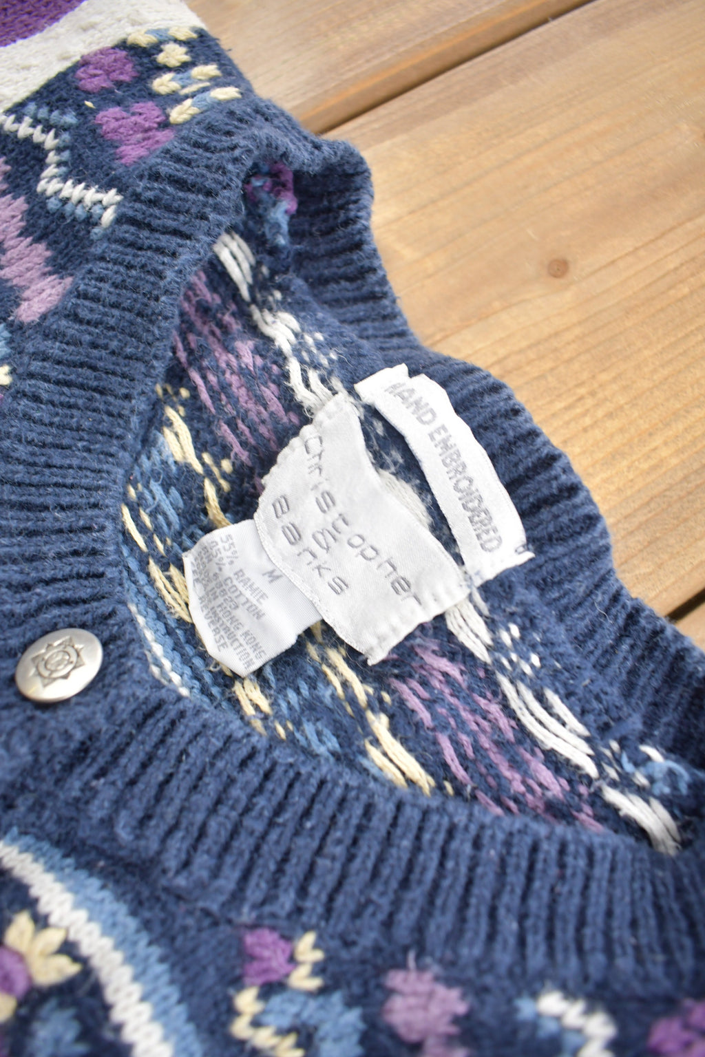 Vintage 1990s Christopher & Banks Knit Cardigan Sweater
